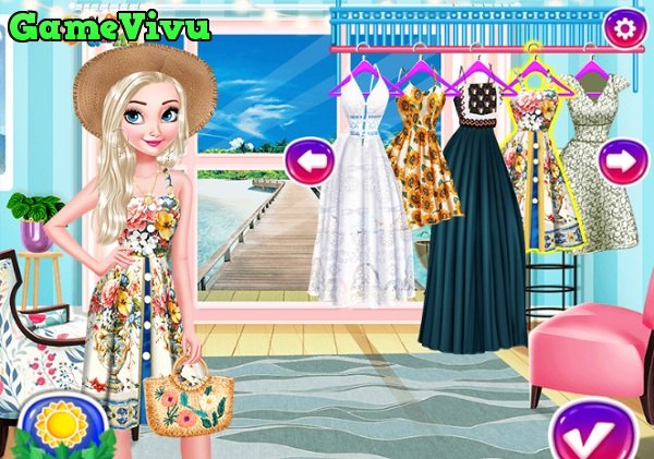game Thời trang Elsa bốn mùa hình ảnh 2 game Thoi trang Elsa bon mua hinh anh 2