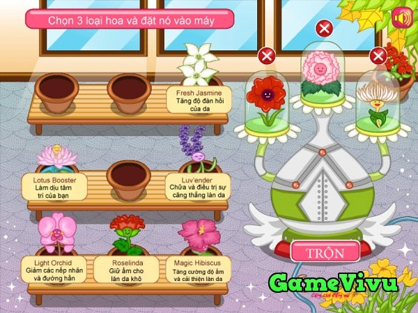 game Chế thuốc làm đẹp hình ảnh 1 game Che thuoc lam dep hinh anh 1