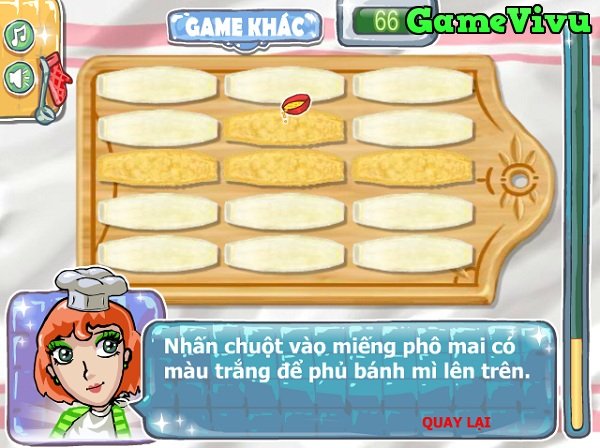 game Làm phô mai que hình ảnh 2 game Lam pho mai que hinh anh 2