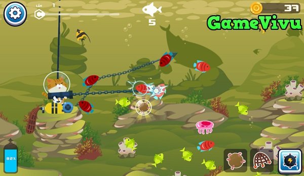 game Mèo đi câu cá hình ảnh 1 game Meo di cau ca hinh anh 1