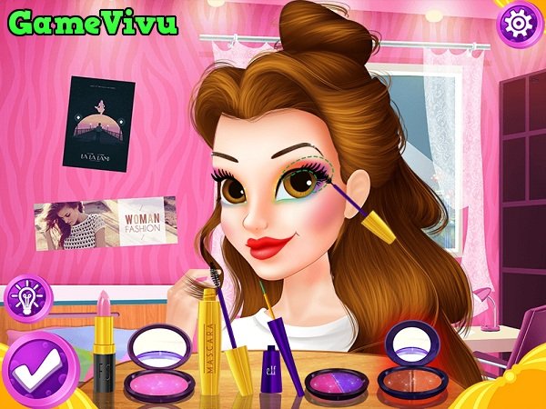 game Trang điểm công chúa Belle hình ảnh 2 game Trang diem cong chua Belle hinh anh 2