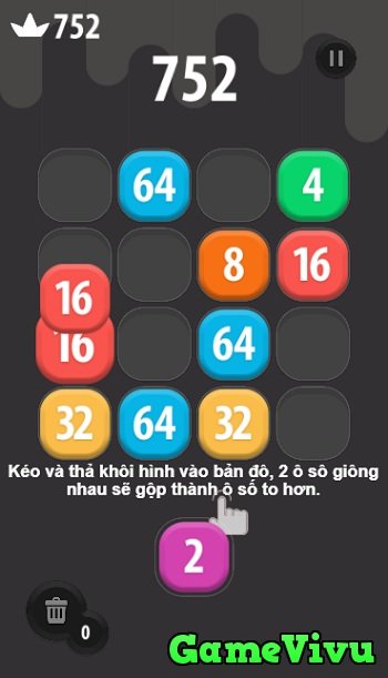 game 2048 phiên bản mới hình ảnh 1 game 2048 phien ban moi hinh anh 1