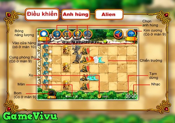 game Anh hùng vs Alien hình ảnh 1 game Anh hung vs Alien hinh anh 1