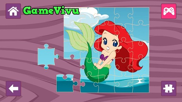 game Xếp hình công chúa hình ảnh 1 game Xep hinh cong chua hinh anh 1