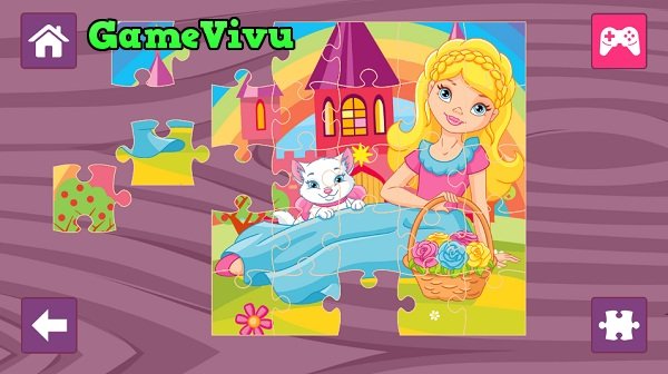 game Xếp hình công chúa hình ảnh 3 game Xep hinh cong chua hinh anh 3