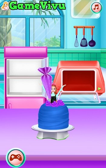 game Làm bánh sinh nhật Elsa và Anna hình ảnh 3 game Lam banh sinh nhat Elsa va Anna hinh anh 3