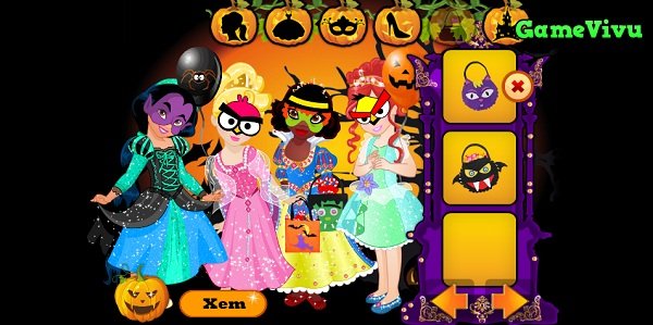 game Công chúa hóa trang Halloween hình ảnh 3 game Cong chua hoa trang Halloween hinh anh 3