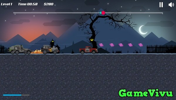 game Đua xe leo núi Halloween hình ảnh 1 game Dua xe leo nui Halloween hinh anh 1
