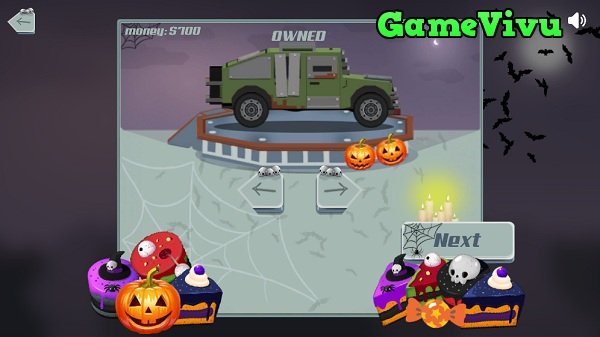 game Đua xe leo núi Halloween hình ảnh 2 game Dua xe leo nui Halloween hinh anh 2