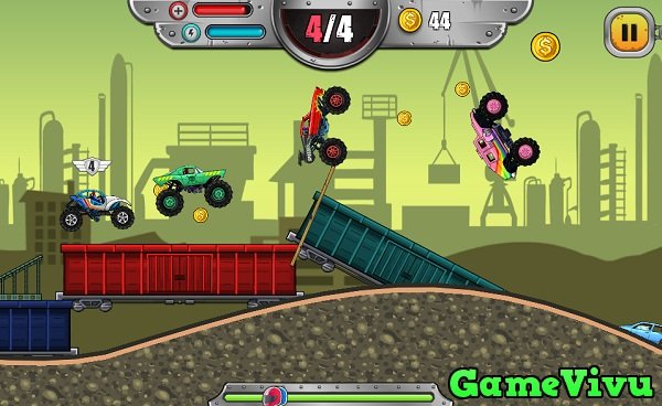 game Đua xe quái vật 3 hình ảnh 2 game Dua xe quai vat 3 hinh anh 2