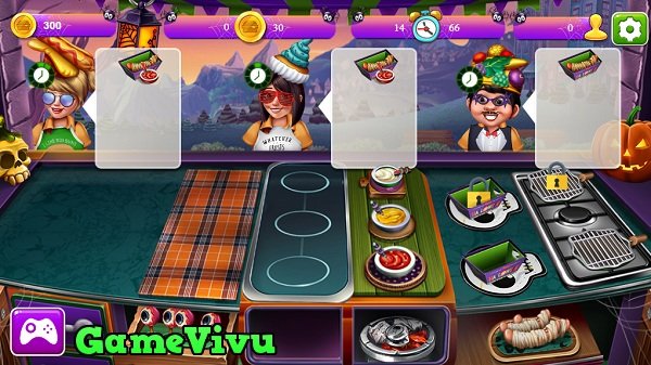 game Quán ăn nhanh Halloween hình ảnh 1 game Quan an nhanh Halloween hinh anh 1