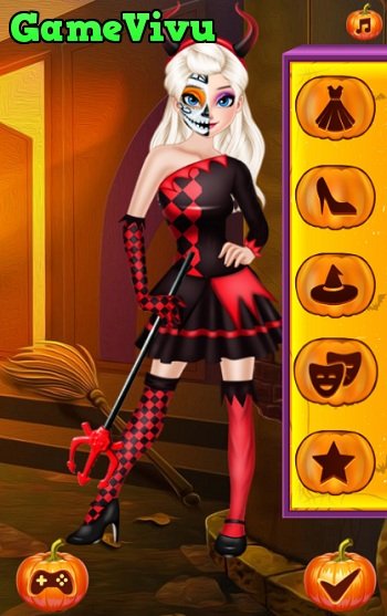 game Thời trang Halloween cho công chúa hình ảnh 2 game Thoi trang Halloween cho cong chua hinh anh 2