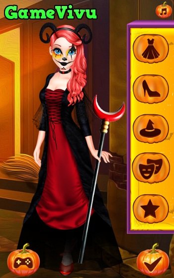 game Thời trang Halloween cho công chúa hình ảnh 3 game Thoi trang Halloween cho cong chua hinh anh 3