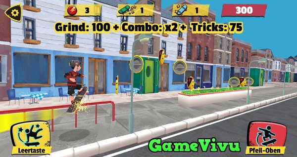 game Dennis trượt ván hình ảnh 2 game Dennis truot van hinh anh 2