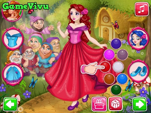 game Nàng bạch tuyết và 7 chú lùn hình ảnh 2 game Nang bach tuyet va 7 chu lun hinh anh 2