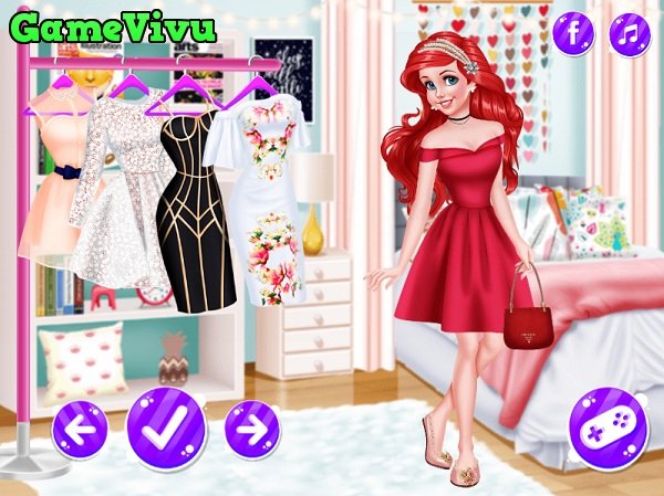 game Thời trang nàng tiên cá Ariel hình ảnh 1 game Thoi trang nang tien ca Ariel hinh anh 1