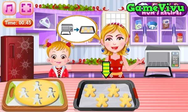game Banh quy gung giang sinh hình ảnh 1 game Banh quy gung giang sinh hinh anh 1