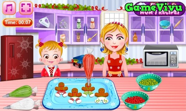 game Banh quy gung giang sinh hình ảnh 3 game Banh quy gung giang sinh hinh anh 3