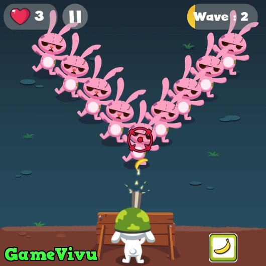 game Tiêu diệt thỏ zombie hình ảnh 1 game Tieu diet tho zombie hinh anh 1