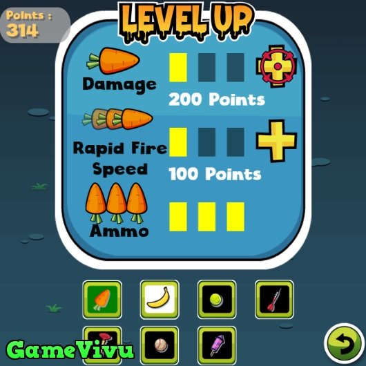 game Tiêu diệt thỏ zombie hình ảnh 2 game Tieu diet tho zombie hinh anh 2