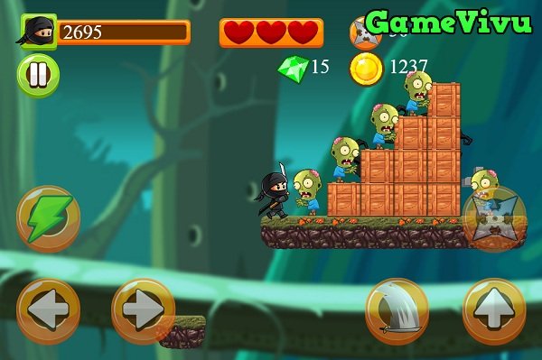 game Chiến binh nhí diệt zombie hình ảnh 3 game Chien binh nhi diet zombie hinh anh 3