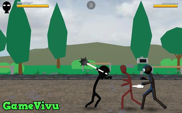 game Người que đánh nhau đường phố 3D hình ảnh 2 game Nguoi que danh nhau duong pho 3D hinh anh 2