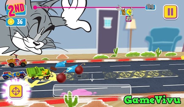 game Tom và Jerry đua xe giấy hình ảnh 4 game Tom va Jerry dua xe giay hinh anh 4