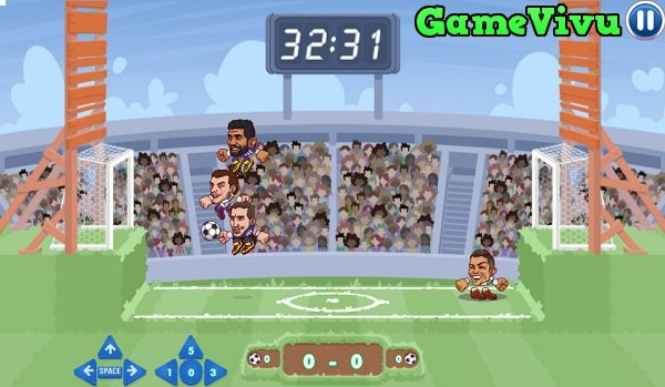 game Bóng đá đầu to siêu sao hình ảnh 2 game Bong da dau to sieu sao hinh anh 2