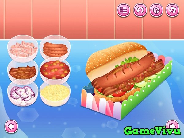 game Làm bánh mì sandwich hình ảnh 3 game Làm bánh mì sandwich hình ảnh 3