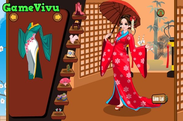 game Thời trang Kimono Nhật Bản hình ảnh 1 game Thoi trang Kimono Nhat Ban hinh anh 1