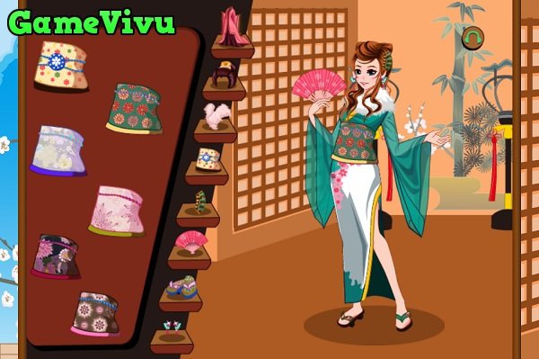 game Thời trang Kimono Nhật Bản hình ảnh 2 game Thoi trang Kimono Nhat Ban hinh anh 2