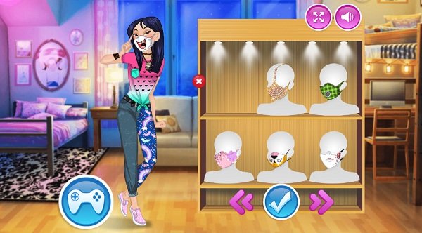 game Công chúa đeo khẩu trang hình ảnh 3 game Công chúa đeo khẩu trang hình ảnh 3