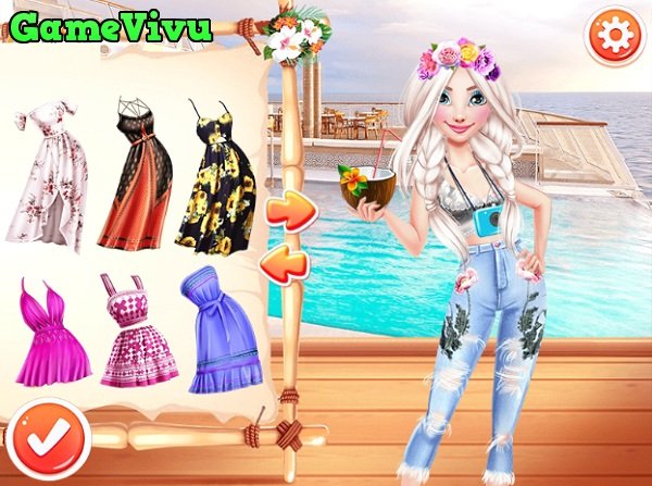 game Công chúa du lịch biển hình ảnh 1 game Công chúa du lịch biển hình ảnh 1