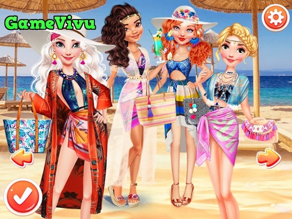 game Công chúa du lịch biển hình ảnh 3 game Công chúa du lịch biển hình ảnh 3