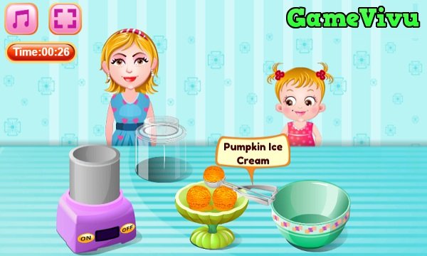 game Làm kem bí ngô hình ảnh 3 game Làm kem bí ngô hình ảnh 3