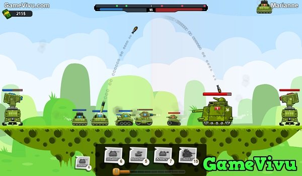 game Trận địa xe tăng 2 hình ảnh 1 game Trận địa xe tăng 2 hình ảnh 1