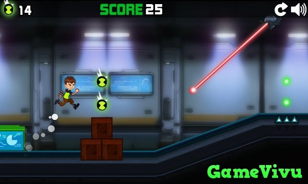 game Ben 10 chạy trốn hình ảnh 1 game Ben 10 chạy trốn hình ảnh 1