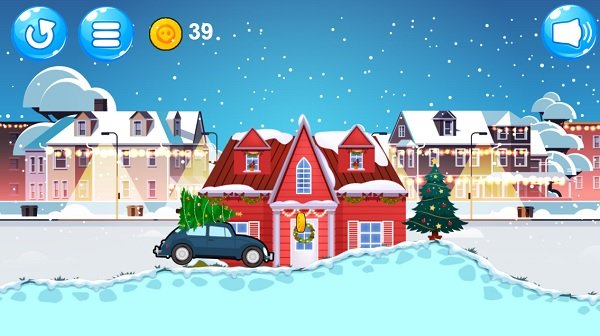 game Lái xe giáng sinh hình ảnh 1 game Lái xe giáng sinh hình ảnh 1