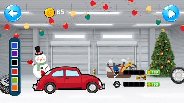 game Lái xe giáng sinh hình ảnh 2 game Lái xe giáng sinh hình ảnh 2