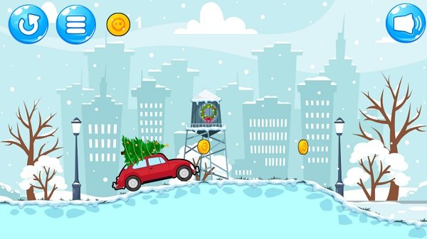 game Lái xe giáng sinh hình ảnh 3 game Lái xe giáng sinh hình ảnh 3