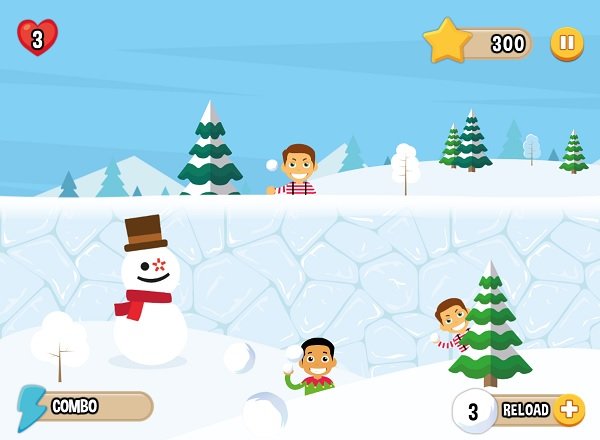 game Ném tuyết giáng sinh hình ảnh 2 game Ném tuyết giáng sinh hình ảnh 2