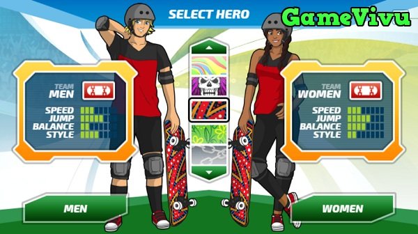 game Siêu sao trượt ván hình ảnh 1 game Siêu sao trượt ván hình ảnh 1