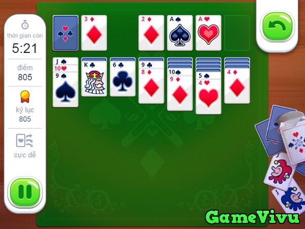 game Xếp bài Solitaire hình ảnh 2 game Xếp bài Solitaire hình ảnh 2