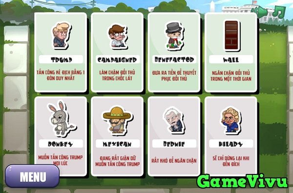 game Trump phòng thủ hình ảnh 1 game Trump phòng thủ hình ảnh 1