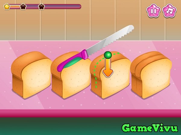 game Bánh mì nướng phô mai hình ảnh 2 game Bánh mì nướng phô mai hình ảnh 2