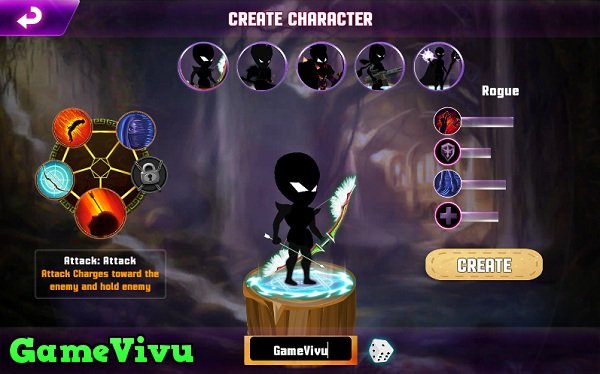 game Chiến binh bóng tối đánh nhau với quái vật game Chiến binh bóng tối đánh nhau với quái vật
