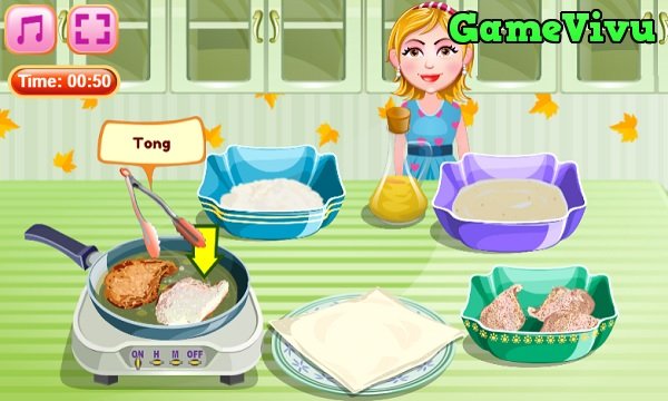 game Làm gà chiên xù hình ảnh 3 game Làm gà chiên xù hình ảnh 3