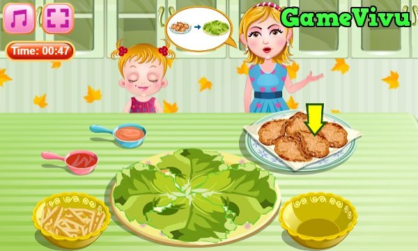 game Làm gà chiên xù hình ảnh 4 game Làm gà chiên xù hình ảnh 4