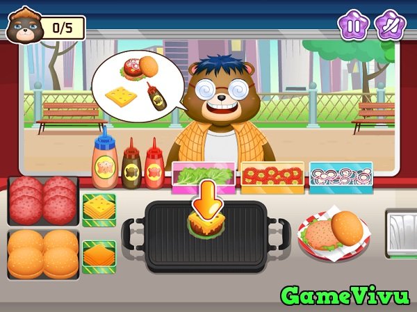 game Làm bánh hamburger siêu ngon hình ảnh 4 game Làm bánh hamburger siêu ngon hình ảnh 4