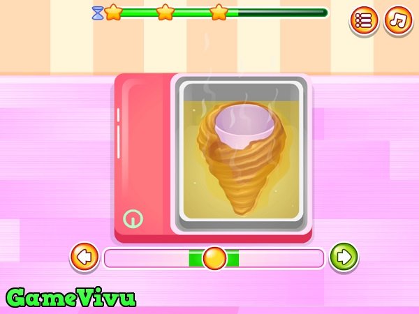 game Làm kem ốc quế 3 tầng hình ảnh 1 game Làm kem ốc quế 3 tầng hình ảnh 1